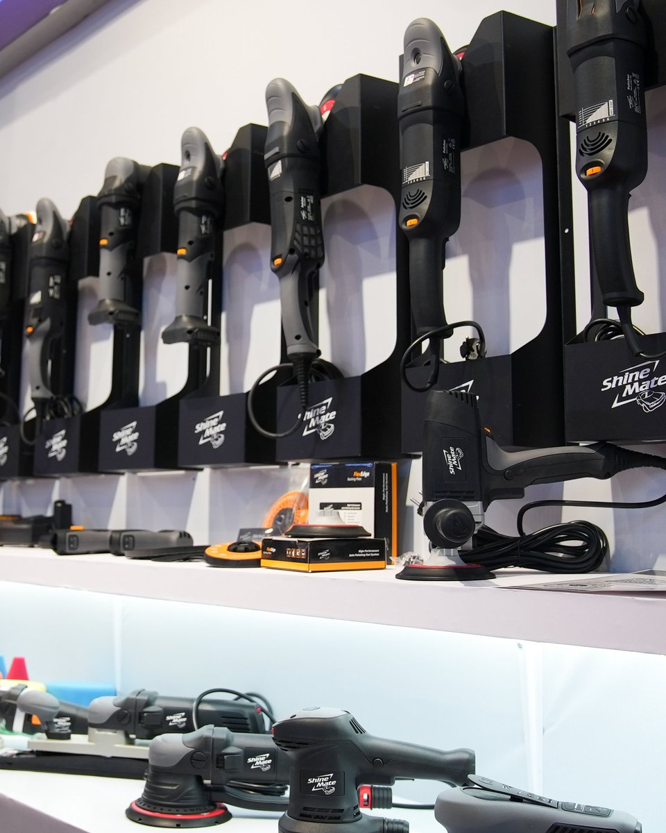 Shinemate1's tweet photo. ShineMate machines displayed at the Beijing Auto Maintenance and Repair.
#shinemate #automotive #carpolisher #powertools #electricsander https://t.co/j4F8A0lbiz
