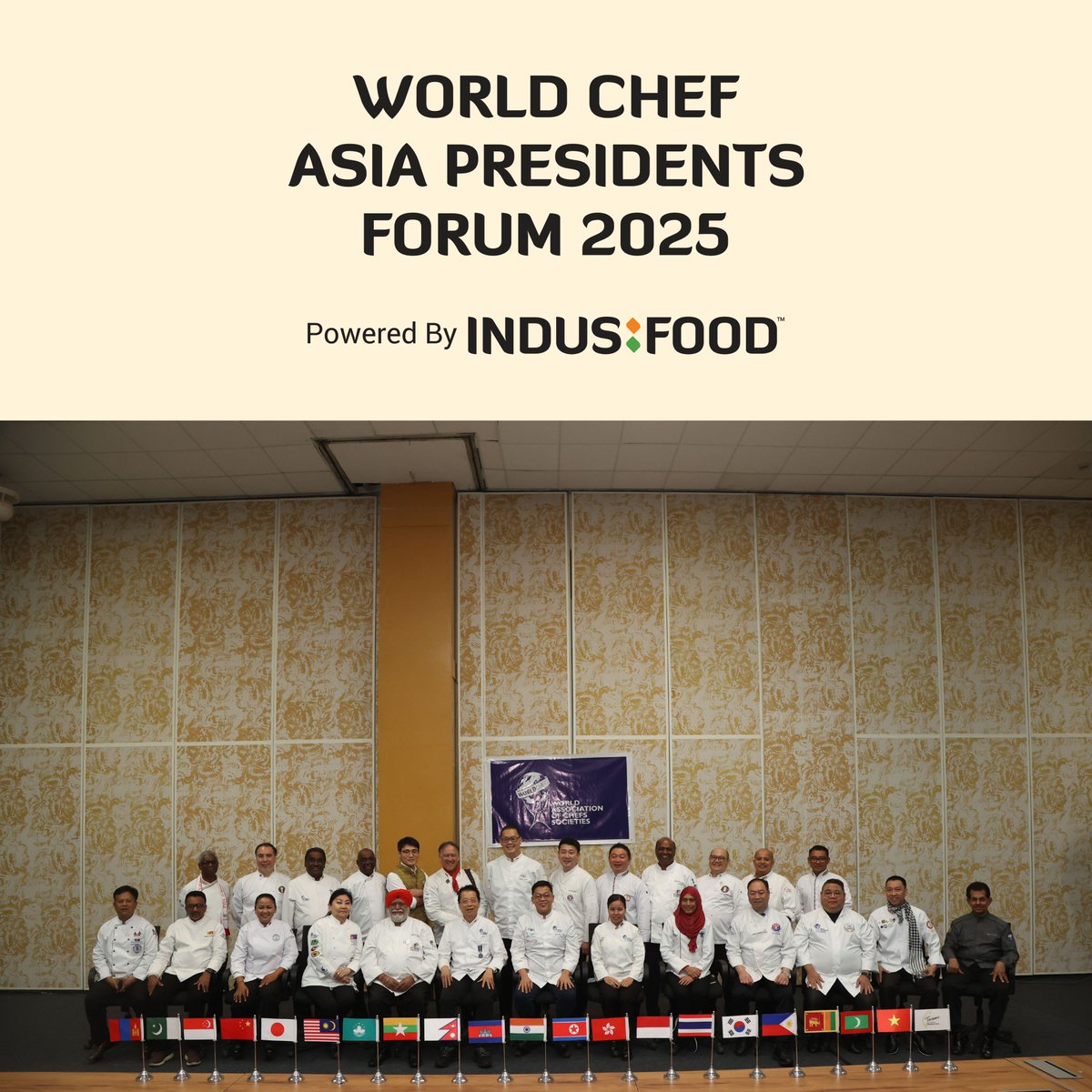 indusfoodshow's tweet image. Indusfood 2025 brought top F&amp;amp;B leaders &amp;amp; chefs together!

In partnership with IFCA, the Asia Presidents Forum united 35+ global &amp;amp; 100+ Indian chefs for discussions, collaborations &amp;amp; live showcases. 

#Indusfood2025 | #CulinaryNetworking | #FoodInnovation | #GlobalTrade