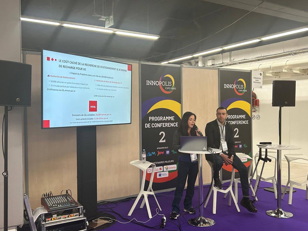 ThinkzIoT's tweet image. Réduire les émissions de CO₂ grâce à l’IA et aux données en temps réel.
Merci à Julia Morali de @ThinkzIoT &amp;amp; @SachaLachaux de @SCC_Info  pour cette conférence inspirante à @InnopolisExpo.
📎 Slides ici : bit.ly/3XGUTsk #CO2Reduction #Thinkz #SCC #InnopolisExpo