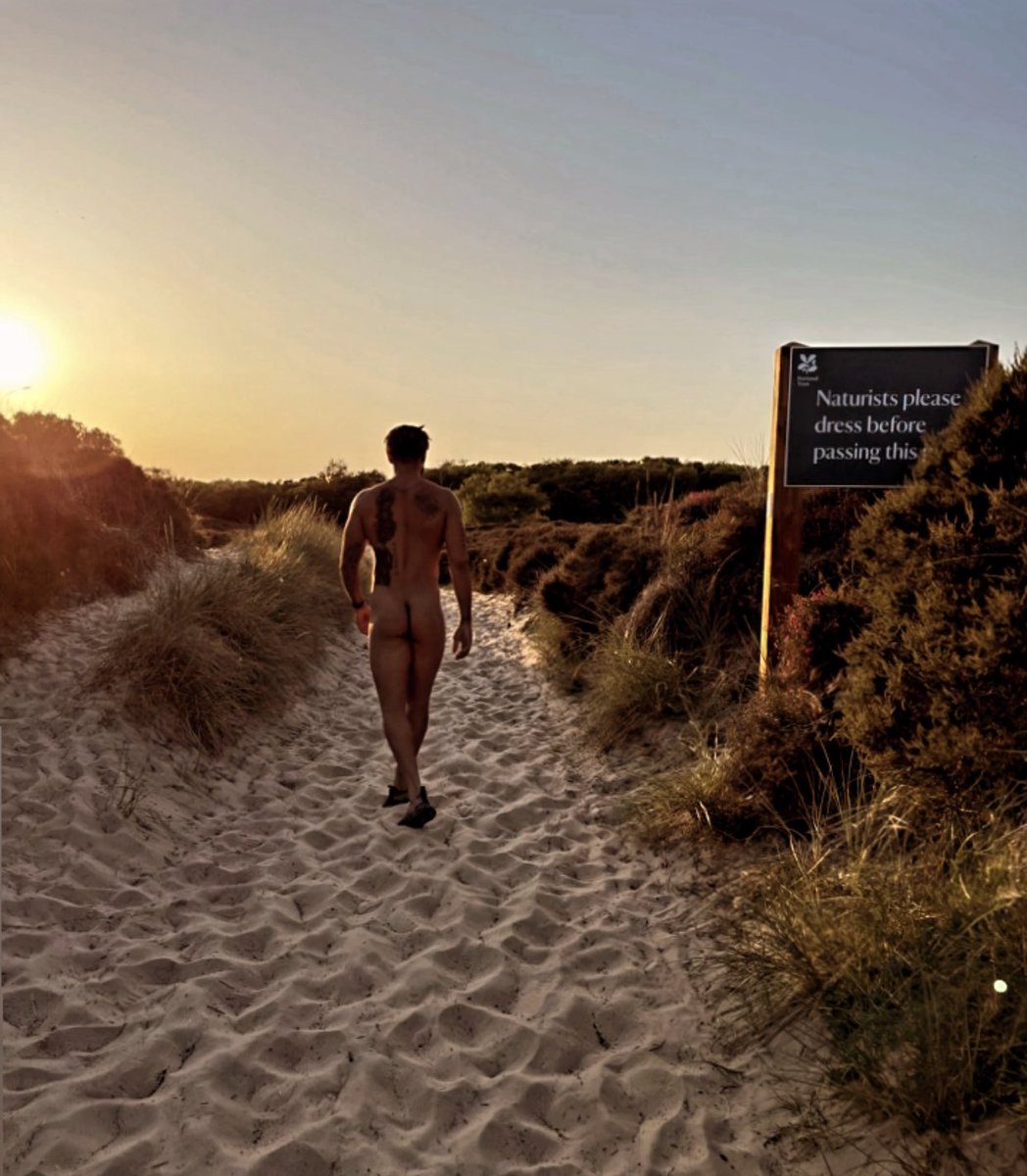 The big dick is out! Sunrise on the beach… who’s coming down?