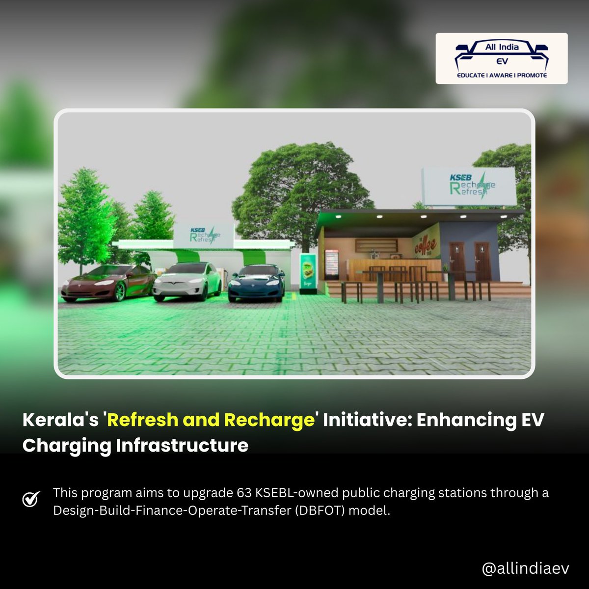 All India EV (@allindiaev) on Twitter photo Keralaโs โRefresh & Rechargeโ initiative is powering up EV adoption! โก๐
<a href="/KSEBLtd/">KSEB Ltd.</a> wants to upgrade public charging stations using theย ๐๐ฒ๐๐ถ๐ด๐ป-๐๐๐ถ๐น๐ฑ-๐๐ถ๐ป๐ฎ๐ป๐ฐ๐ฒ-๐ข๐ฝ๐ฒ๐ฟ๐ฎ๐๐ฒ-๐ง๐ฟ๐ฎ๐ป๐๐ณ๐ฒ๐ฟ (๐๐๐๐ข๐ง) ๐ณ๐ฟ๐ฎ๐บ๐ฒ๐๐ผ๐ฟ๐ธ. Keralaโs โRefresh & Rechargeโ initiative is powering up EV adoption! โก๐
<a href="/KSEBLtd/">KSEB Ltd.</a> wants to upgrade public charging stations using theย ๐๐ฒ๐๐ถ๐ด๐ป-๐๐๐ถ๐น๐ฑ-๐๐ถ๐ป๐ฎ๐ป๐ฐ๐ฒ-๐ข๐ฝ๐ฒ๐ฟ๐ฎ๐๐ฒ-๐ง๐ฟ๐ฎ๐ป๐๐ณ๐ฒ๐ฟ (๐๐๐๐ข๐ง) ๐ณ๐ฟ๐ฎ๐บ๐ฒ๐๐ผ๐ฟ๐ธ.
