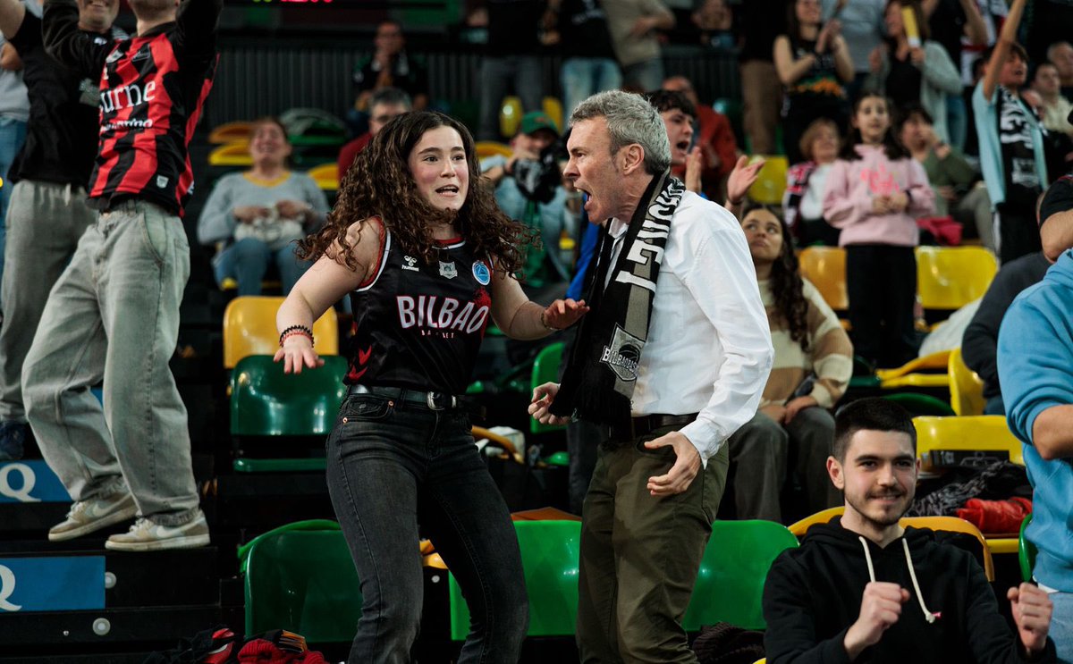 bilbaobasket's tweet photo. Egun on. Sí, pasó https://t.co/WdjtO3aiaR