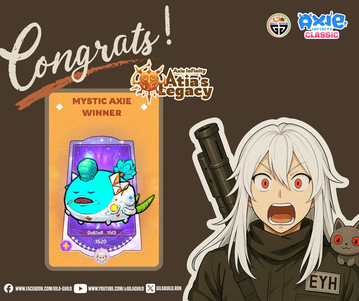 Ekiz1023's tweet photo. Congratulations to the winners of the Atia's Legacy Pre-registration contests!
I was fortunate enough to win 2 geckos ๐ฆ Iโm curious to see what that signifies ๐ค.
Be sure to check the link below; you might be a winner too! ๐
๐ : https://t.co/EFYwkrn7hn
#GGdoesitdifferent https://t.co/M7iL8EZ8wD