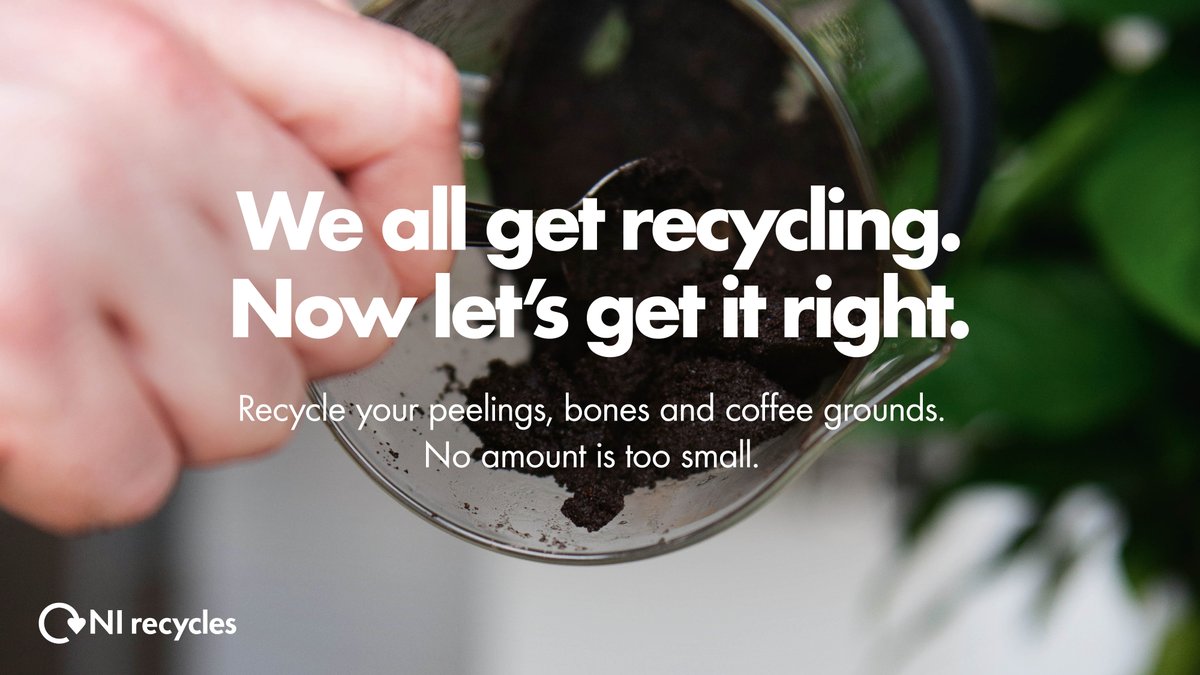 Embrace your food recycling caddy for all those unavoidable scraps – from coffee grounds to plate scrapings ☕🍽️ Find out more about what goes in your caddy: bit.ly/41ONIiV