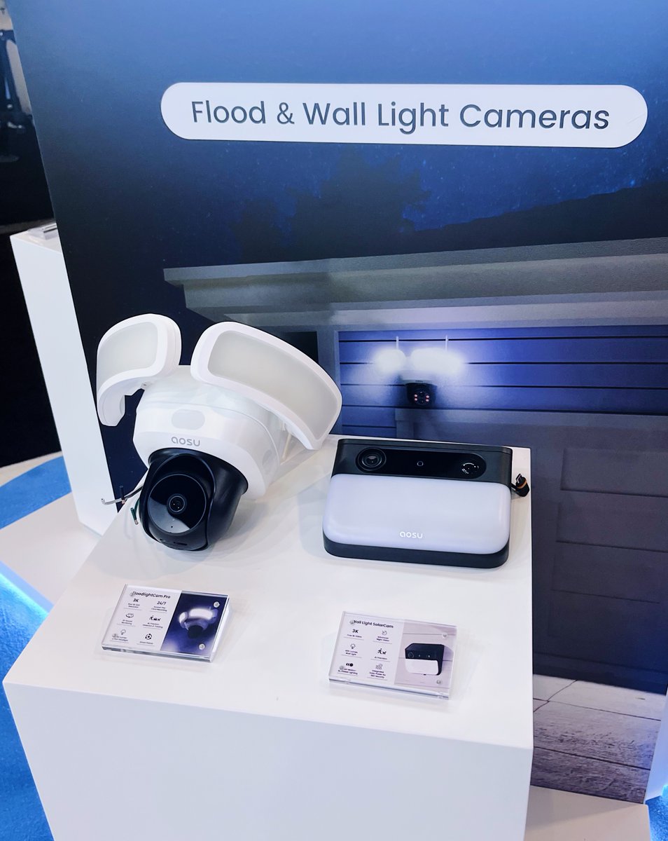 aosulife's tweet image. Live at ISC West! 📷 Booth #9133 – Come see us!
#aosulife #ISCWest #SmartSecuritySolutions #SmartSecurityCamera