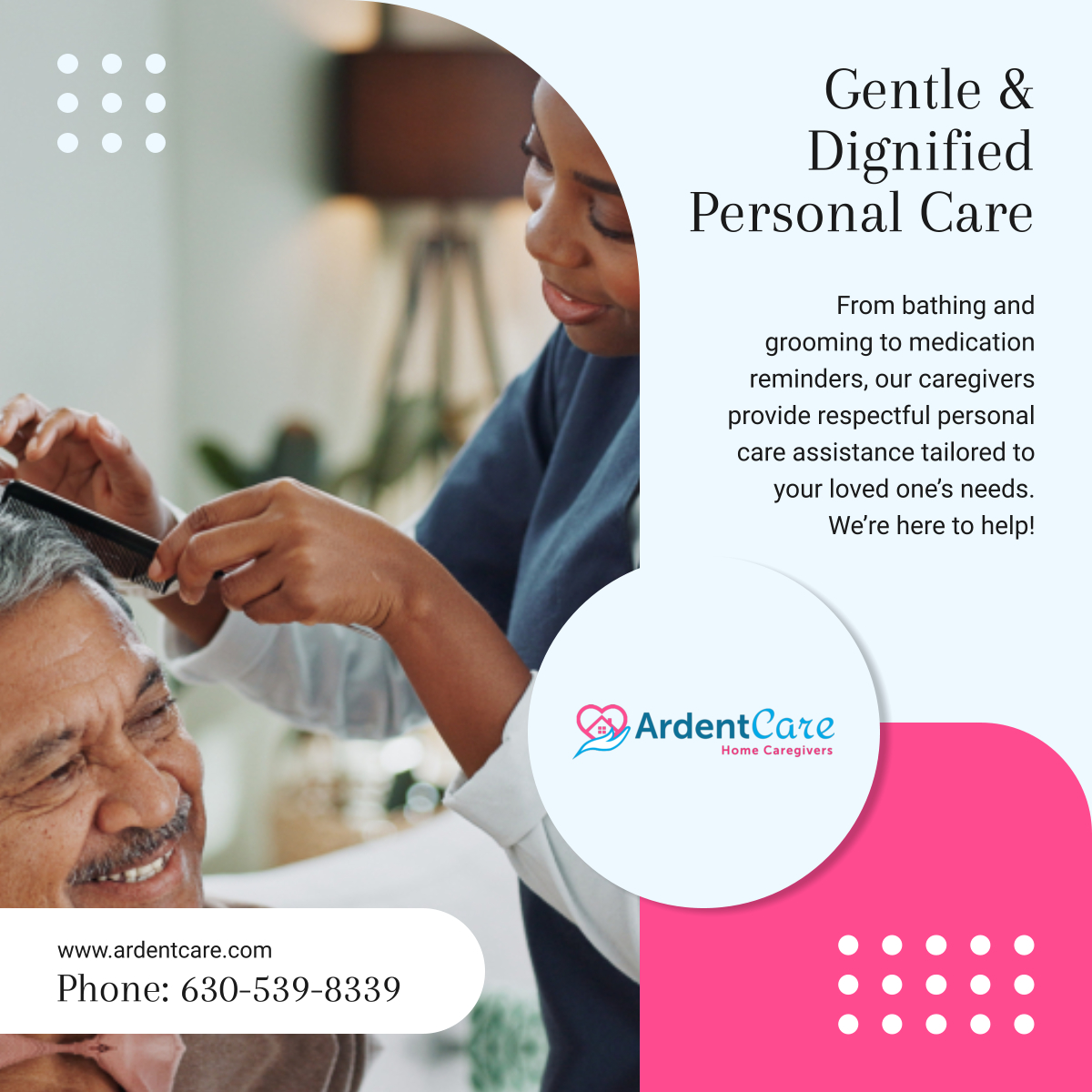 ardent_care's tweet photo. Compassionate and professional personal care assistance is just a call away. Let us support your loved one’s daily needs with dignity and respect. 

#HomeCare #BloomingdaleIL #SeniorCare https://t.co/uXwjRCecFl