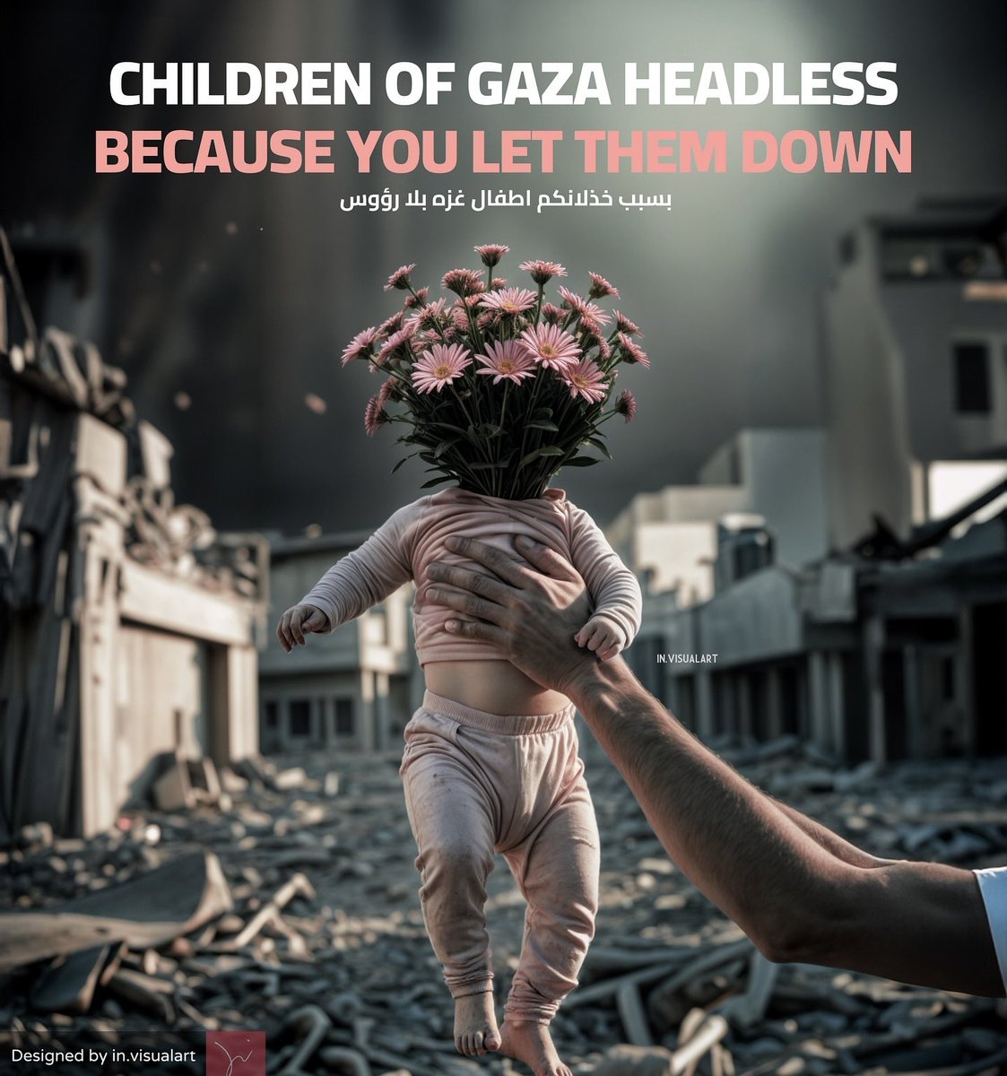 How many decapitated babies do we have to hold up for people to move !!!