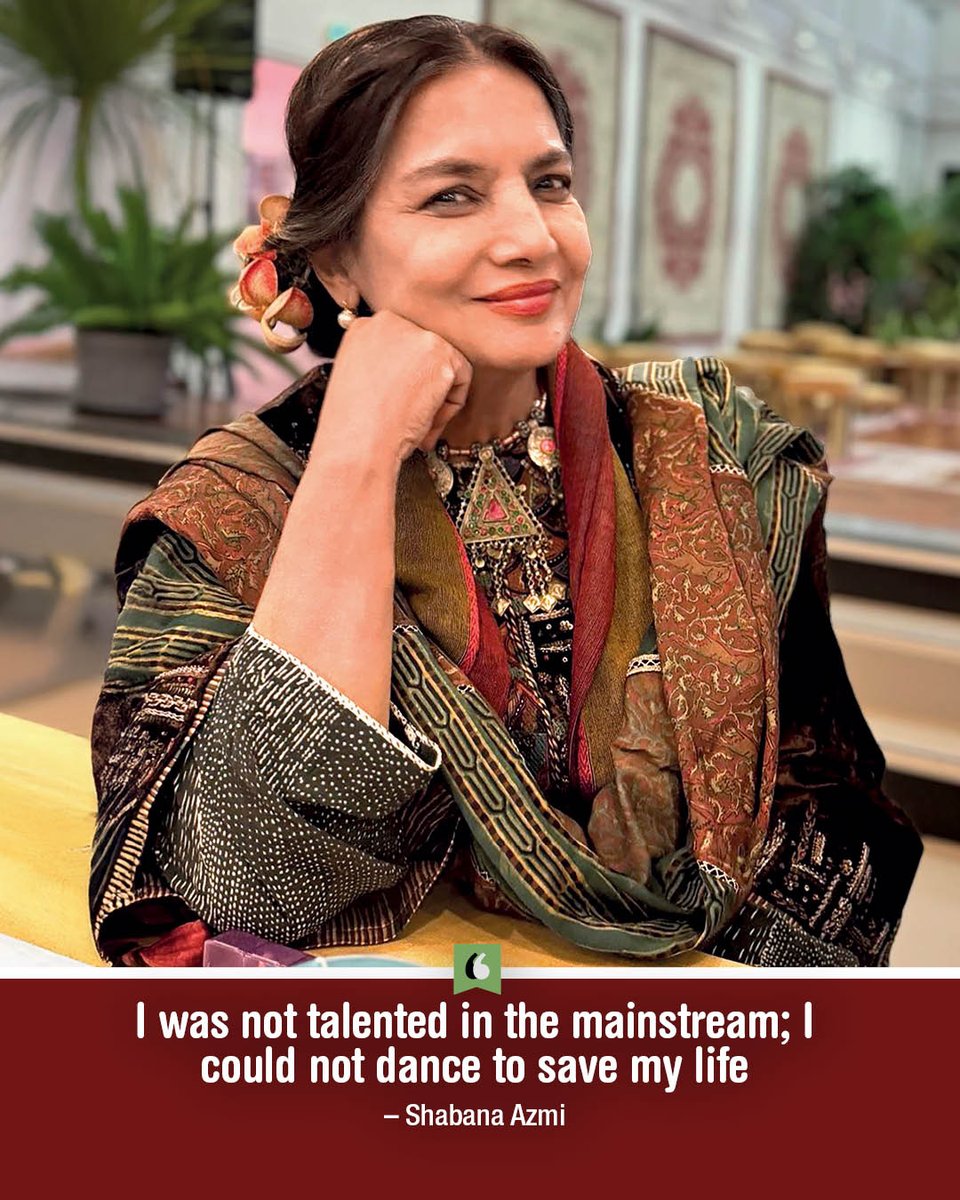 Goa Times (@goatimestoi) on Twitter photo "Doing art-house cinema, automatically placed me on a pedestal"
<a href="/AzmiShabana/">Azmi Shabana</a> reflects on her career, from navigating the worlds of art-house & mainstream cinema to embracing roles across diverse mediums
Read: tiny.cc/987f001 "Doing art-house cinema, automatically placed me on a pedestal"
<a href="/AzmiShabana/">Azmi Shabana</a> reflects on her career, from navigating the worlds of art-house & mainstream cinema to embracing roles across diverse mediums
Read: tiny.cc/987f001