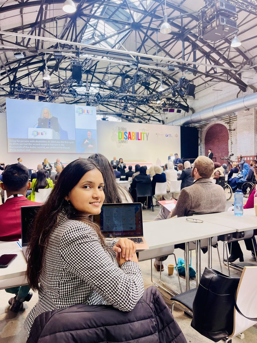 jasmineojha07's tweet image. Honored to represent Nepal at the Third Global Disability Summit as President of Mission Smile Nepal. Committed to advancing accessibility, inclusion, and disability rights for a more equitable future. @smile_nepal 
#GlobalDisabilitySummit #InclusionForAll #NepalOnTheGlobalStage