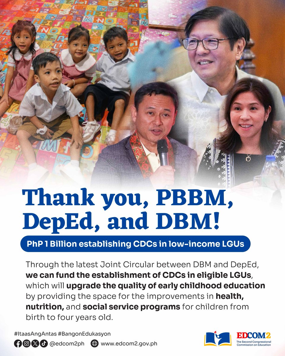 EDCOM 2 (@edcom2ph) on Twitter photo ๐ฃ๐ต๐ฃ ๐ญ ๐๐๐๐๐๐ข๐ก ang nakalaan para sa ๐ฝ๐ฎ๐ด๐ฝ๐ฎ๐ฝ๐ฎ๐ด๐ฎ๐๐ฎ ๐ป๐ด ๐ฐ๐ต๐ถ๐น๐ฑ ๐ฑ๐ฒ๐'๐ ๐ฐ๐ฒ๐ป๐๐ฒ๐ฟ๐ ๐๐ฎ ๐ฏ๐ฎ๐ด ๐น๐ผ๐-๐ถ๐ป๐ฐ๐ผ๐บ๐ฒ ๐๐๐จ๐ sa bagong Joint Circular ng DepEd Philippines at Department of Budget and Management!
Maraming salamat, President Bongbong ๐ฃ๐ต๐ฃ ๐ญ ๐๐๐๐๐๐ข๐ก ang nakalaan para sa ๐ฝ๐ฎ๐ด๐ฝ๐ฎ๐ฝ๐ฎ๐ด๐ฎ๐๐ฎ ๐ป๐ด ๐ฐ๐ต๐ถ๐น๐ฑ ๐ฑ๐ฒ๐'๐ ๐ฐ๐ฒ๐ป๐๐ฒ๐ฟ๐ ๐๐ฎ ๐ฏ๐ฎ๐ด ๐น๐ผ๐-๐ถ๐ป๐ฐ๐ผ๐บ๐ฒ ๐๐๐จ๐ sa bagong Joint Circular ng DepEd Philippines at Department of Budget and Management!
Maraming salamat, President Bongbong