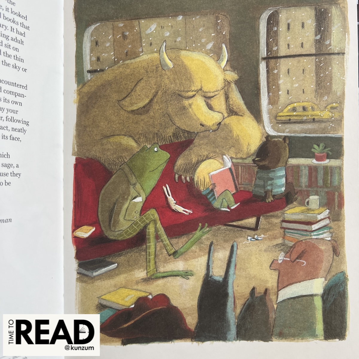 “Clutching a physical book, like holding someone’s hand, tenders its own special sensations. I love the comforting weight of a book, and the way your fingers skim across the creamy puddles of its pages, one after another, following the darting minnows of words.

No matter where