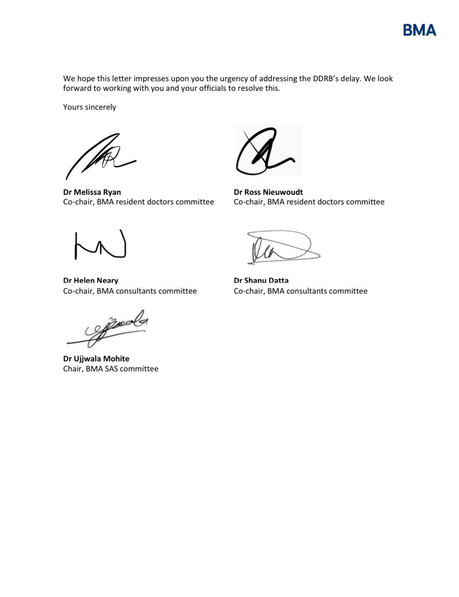 BMAWestMidsRDC's tweet image. The DDRB report on our Pay is late.
@BMAResidents will be re entering dispute if this delay is not addressed by April 9.
Resident doctors, we need to be ballot ready!
Update your address and work details now.
myaccount.bma.org.uk