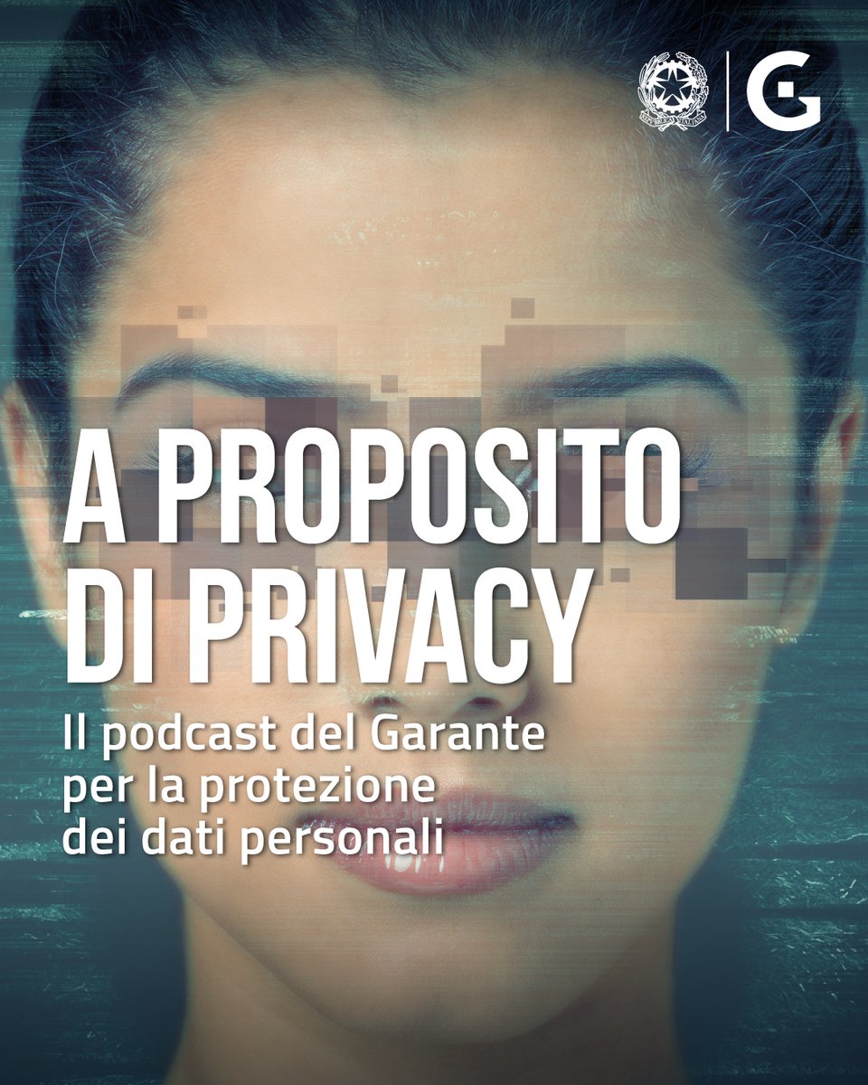 Garante Privacy (@gpdp_it) on Twitter photo È da oggi online “A proposito di privacy”, il podcast del Garante, ideato per aiutare cittadini, imprese e istituzioni a comprendere il valore dei dati personali e l’importanza della loro tutela  👉gpdp.it/podcast #GarantePrivacy È da oggi online “A proposito di privacy”, il podcast del Garante, ideato per aiutare cittadini, imprese e istituzioni a comprendere il valore dei dati personali e l’importanza della loro tutela  👉gpdp.it/podcast #GarantePrivacy