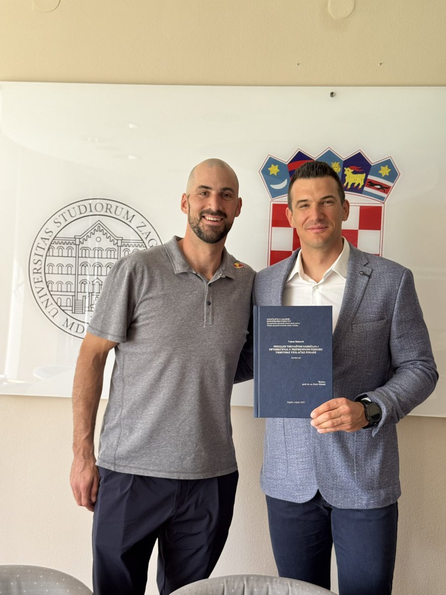 I successfully defended my final thesis at the Faculty of Kinesiology in Zagreb, officially completing my Specialist Graduate Professional Study. I’m proud to now hold the title of Specialist in Rowing Coaching!

Now it’s time to get back to the water💪

Valent
#sinkovicbrothers