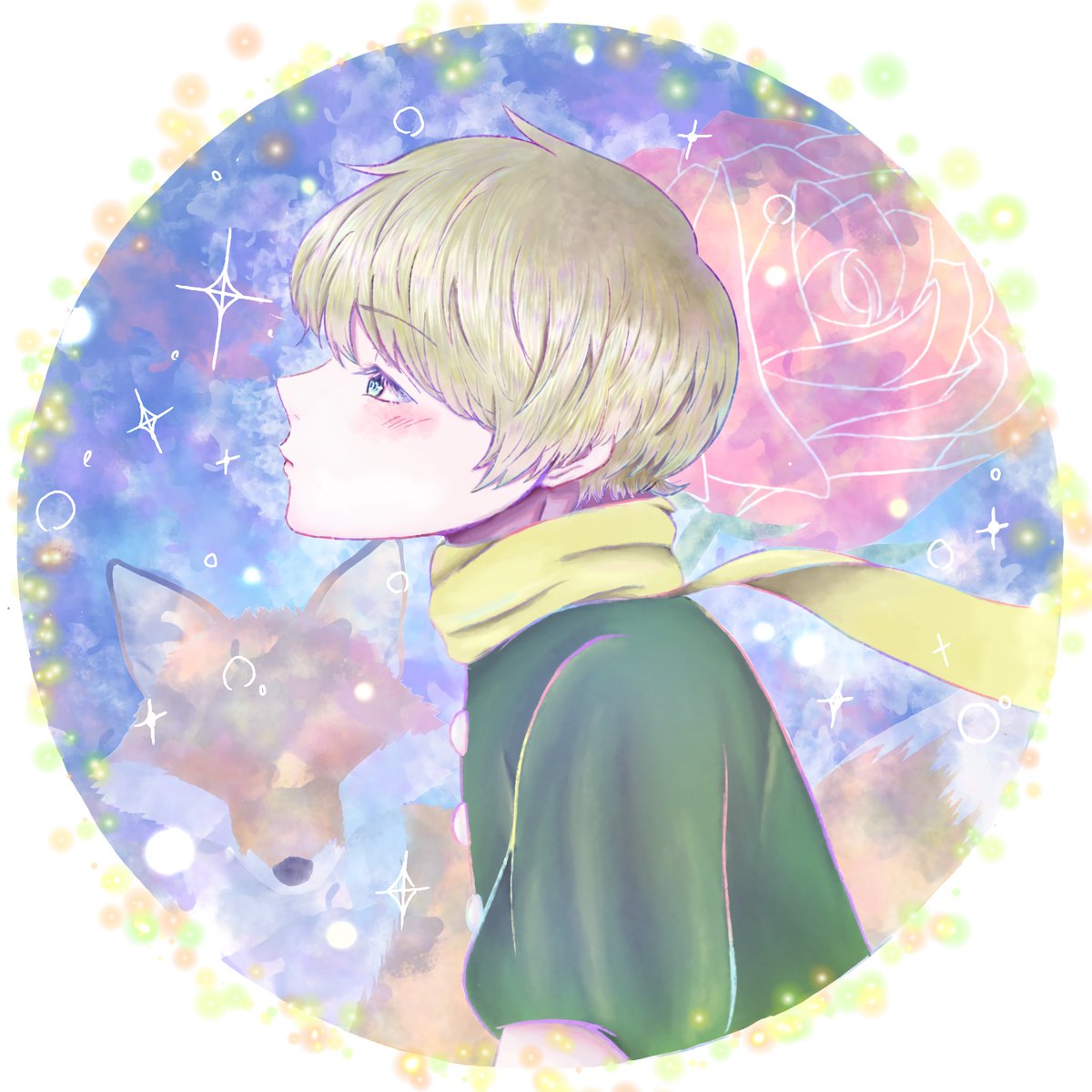 hoshi_awaa's tweet photo. 物語の中で1番大好き✨
 #星の王子さま #星の王子様 #イラスト #TheLittlePrince #littleprince https://t.co/338plq3QN2