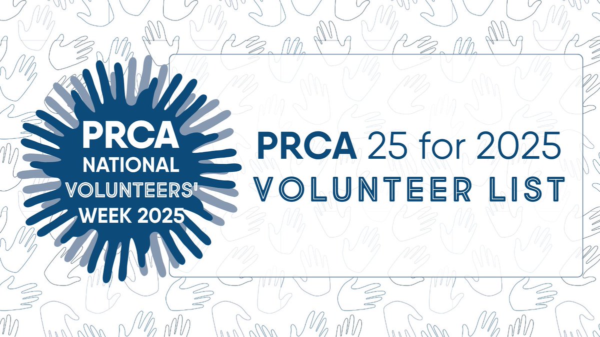 🎉We have announced our 25 for 2025, recognising 25 outstanding volunteers whose contributions are shaping the future of the PR and communications industry. 

Full list: ow.ly/G8E550VtMk6