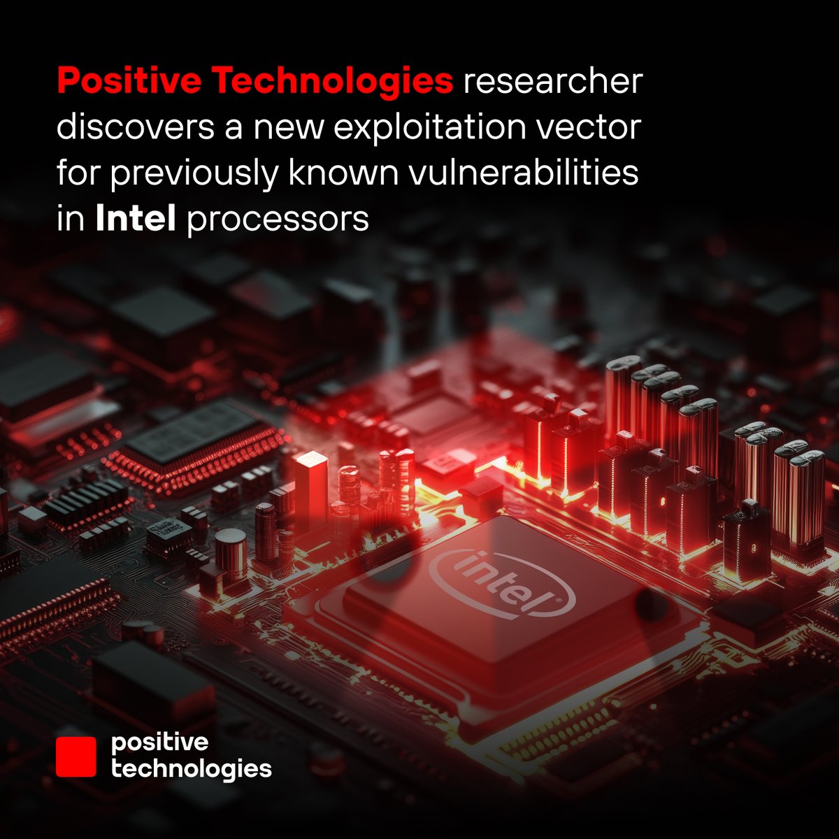 PT Security (@ptsecurity_en) on Twitter photo <a href="/_markel___/">Mark Ermolov</a> found a new way to fully exploit patched Intel flaws (CVE-2017-5705, etc.), enabling stealthy spyware implants via supply chain attacks. Affected: Intel Pentium, Celeron, and Atom (Denverton, Apollo/Gemini Lake). Intel dismissed the issue: global.ptsecurity.com/about/news/pt-… <a href="/_markel___/">Mark Ermolov</a> found a new way to fully exploit patched Intel flaws (CVE-2017-5705, etc.), enabling stealthy spyware implants via supply chain attacks. Affected: Intel Pentium, Celeron, and Atom (Denverton, Apollo/Gemini Lake). Intel dismissed the issue: global.ptsecurity.com/about/news/pt-…