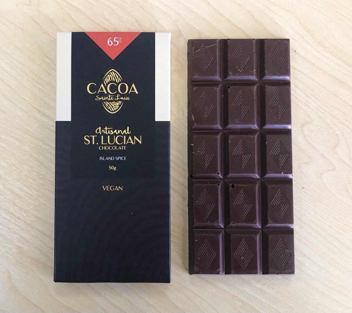 Andrew Baker (@ccandrewbaker) on Twitter photo This lovely little bar is made in Castries, St Lucia with cocoa beans and spices from that beautiful island. Kindly brought back for me by my friend and colleague <a href="/madelinahowell/">Madeleine Howell</a> - thank you! This lovely little bar is made in Castries, St Lucia with cocoa beans and spices from that beautiful island. Kindly brought back for me by my friend and colleague <a href="/madelinahowell/">Madeleine Howell</a> - thank you!