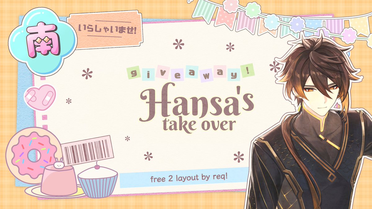 ༓☾ GIVEAWAY LAYOUT BY REQ ☽༓
Haloo, ada 2 slot free request untuk 2 orang beruntung yang sudah dijajanin kak Hansa! <a href="/hansabawi/">Hansa🌼| Top Up & Joki GI, HSR, ZZZ (REST)</a> ♡ Untuk syarat joinnya bisa cek ALT yaa💚

Sfu #zonauang #zonaBA #zonajajan