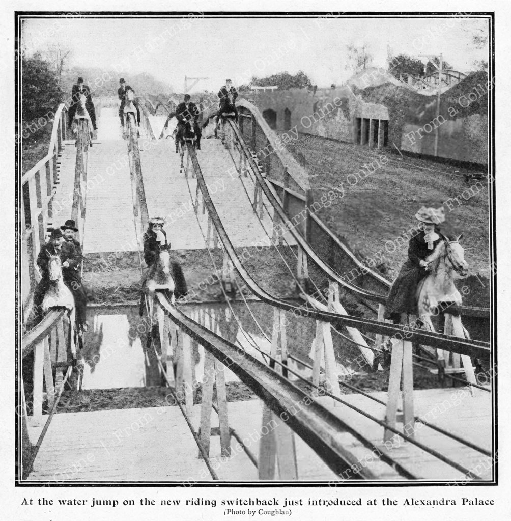 Equine thrills, locomotive spills, Vesuvian pyrodramas and other frolics at Victorian Ally Pally - harringayonline.com/group/historyo…