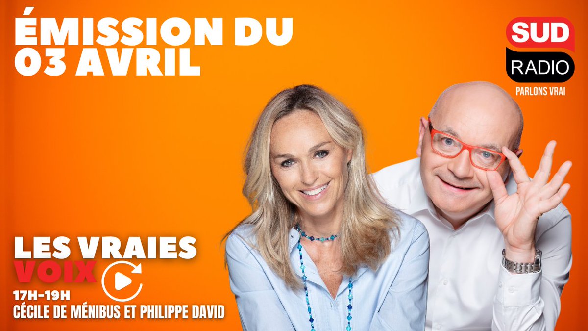 Vous avez manqué #LesVraiesVoix ? Retrouvez le replay de l'émission du 03/04 en intégralité, avec <a href="/BilgerPhilippe/">Philippe Bilger</a>, <a href="/ericrevel1/">Eric Revel</a>, <a href="/MichaelSadoun/">Michaël Sadoun</a>, Frédéric Rouanet, Frédéric Gueguen, Adrien Figula Letort et <a href="/LaurentZam/">Laurent Zameczkowski</a> au micro de <a href="/cecile2menibus/">Cécile Hellouin de Ménibus ♕</a> et de <a href="/PhDavidMtb/">Philippe DAVID⭐⭐</a> :