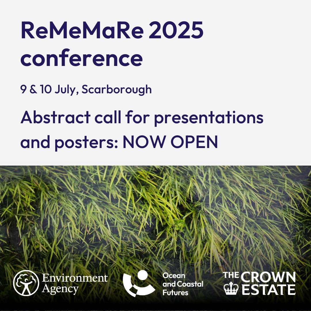 📣 Call for abstracts for ReMeMaRe 2025 conference.
Abstracts are invited for 10 min presentations and poster submissions. Deadline of 28 April.
Abstracts are welcome which address one or more of the six themes:
🔸 Source to Sea,
🔸 Cultural Heritage,
🔸 Restoring Together: