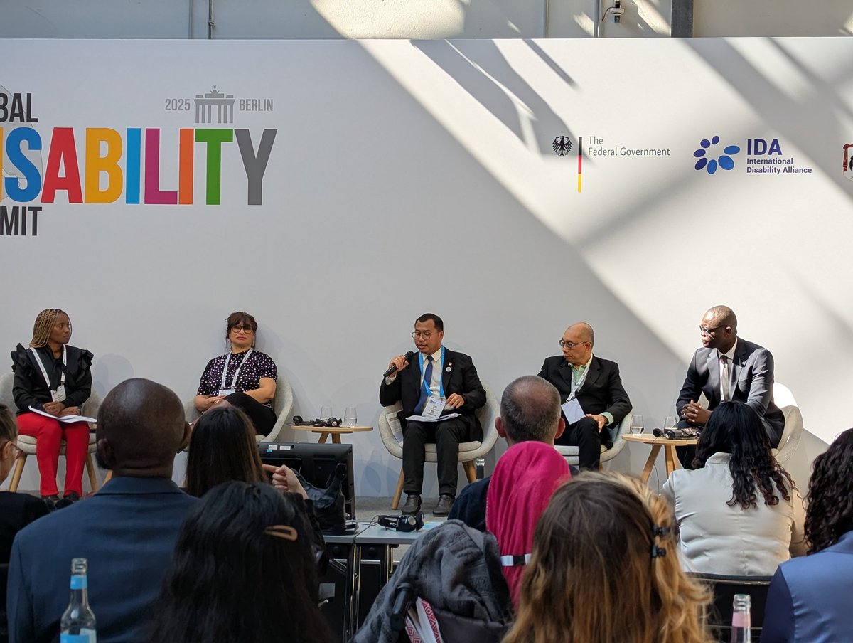Global Disability Fund (@un_gdf) on Twitter photo Kicking off the #DisabilityData Forum at #GDS2025 in Hall 7.3 to ensure data for disability
<a href="/UN_GDF/">Global Disability Fund</a> is proud to be an organizer, w/ <a href="/IDA_CRPD_Forum/">International Disability Alliance (IDA)</a> <a href="/GPInclusion/">Global Programme on Disability Inclusion</a> <a href="/HCDJORDAN/">المجلس الأعلى لحقوق الأشخاص ذوي الإعاقة (HCD)</a> <a href="/WorldBank/">World Bank</a> <a href="/UNICEF/">UNICEF</a> <a href="/WashingtonGrp/">Washington Group</a> <a href="/cbmWorldwide/">CBM Christian Blind Mission</a> <a href="/CenterforInclu1/">Center for Inclusive Policy</a> <a href="/MSFTEnable/">MSFT Accessibility</a> <a href="/FordhamNYC/">Fordham University</a> <a href="/d_d_initiative/">Disability Data Initiative (DDI)</a> Kicking off the #DisabilityData Forum at #GDS2025 in Hall 7.3 to ensure data for disability
<a href="/UN_GDF/">Global Disability Fund</a> is proud to be an organizer, w/ <a href="/IDA_CRPD_Forum/">International Disability Alliance (IDA)</a> <a href="/GPInclusion/">Global Programme on Disability Inclusion</a> <a href="/HCDJORDAN/">المجلس الأعلى لحقوق الأشخاص ذوي الإعاقة (HCD)</a> <a href="/WorldBank/">World Bank</a> <a href="/UNICEF/">UNICEF</a> <a href="/WashingtonGrp/">Washington Group</a> <a href="/cbmWorldwide/">CBM Christian Blind Mission</a> <a href="/CenterforInclu1/">Center for Inclusive Policy</a> <a href="/MSFTEnable/">MSFT Accessibility</a> <a href="/FordhamNYC/">Fordham University</a> <a href="/d_d_initiative/">Disability Data Initiative (DDI)</a>