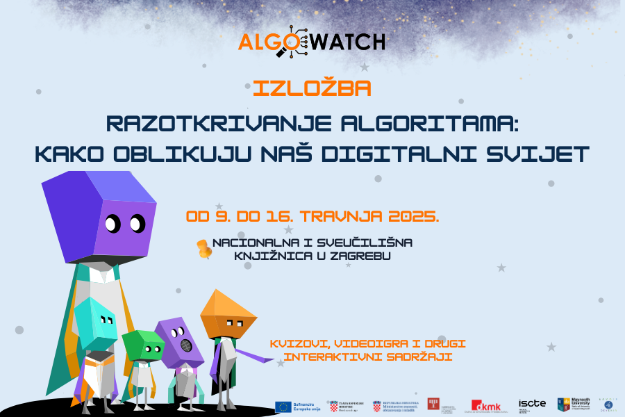 Ovogodišnje Dane medijske pismenosti obilježavamo izložbom ,,Razotkrivanje algoritama: kako oblikuju naš digitalni svijet'' u Nacionalnoj i sveučilišnoj knjižnici u Zagrebu.
Saznajte više na našoj internetskoj stranici.🧐
djecamedija.org/inovativna-izl…