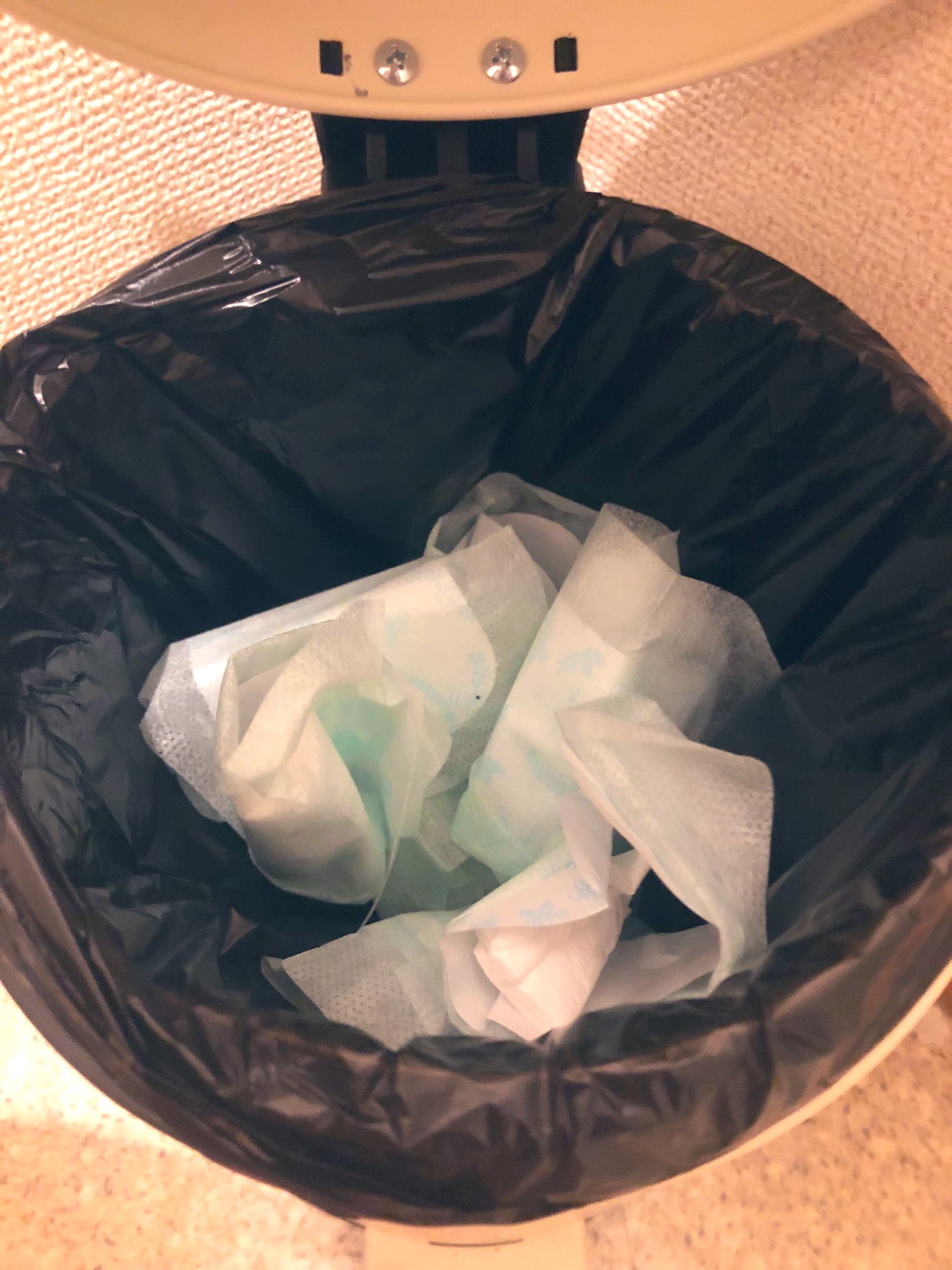 ナプキン交換 