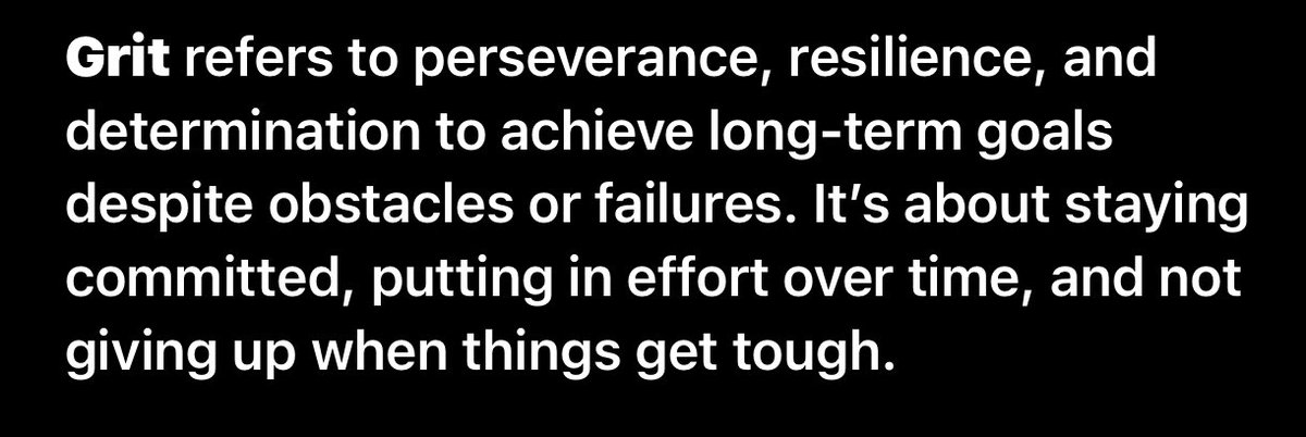 A key factor for succes is 👇