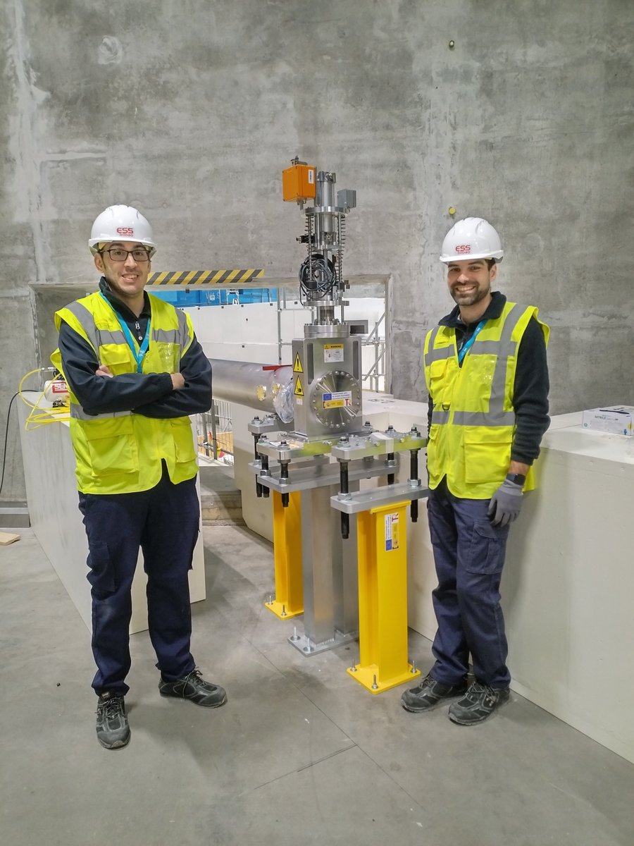 ESS Bilbao oficial (@bilbaoess) on Twitter photo <a href="/BilbaoEss/">ESS Bilbao oficial</a> in collaboration with <a href="/essneutron/">ESS</a> carried out the installation of the Thermal shutter for #MIRACLES in the European Spallation Source Instrument gallery. Project funded by <a href="/P_Recuperacion/">Plan de Recuperación</a> <a href="/BilbaoEss/">ESS Bilbao oficial</a> in collaboration with <a href="/essneutron/">ESS</a> carried out the installation of the Thermal shutter for #MIRACLES in the European Spallation Source Instrument gallery. Project funded by <a href="/P_Recuperacion/">Plan de Recuperación</a>