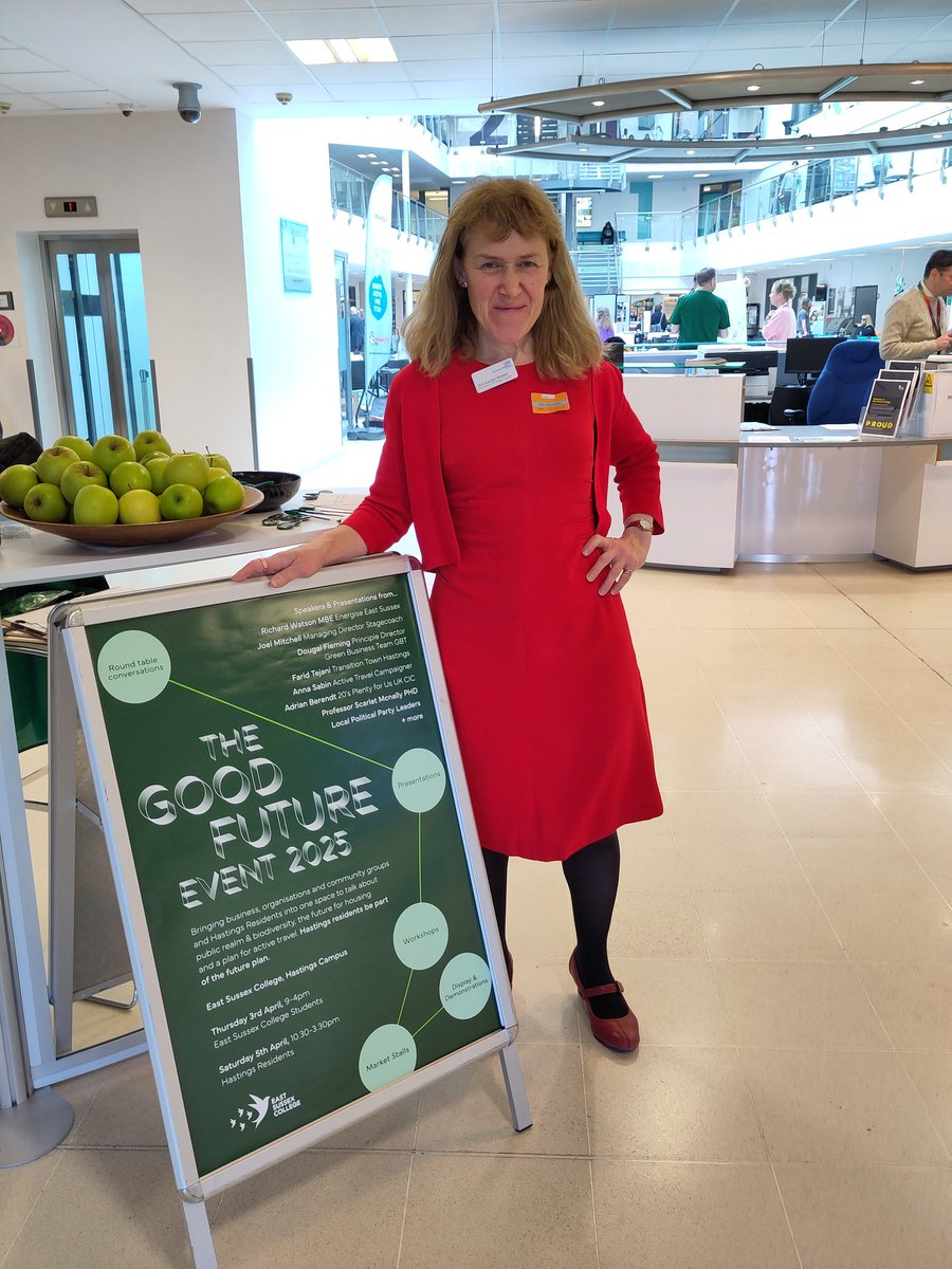 Prof Scarlett McNally (@scarlettmcnally) on Twitter photo Please come to this FREE event "Good Future" for the public at East Sussex College. (Literally at #Hastings railway station). On Saturday 5th April 10am-3.30pm drop in. (I'm speaking at 10.30am.) How to make the future better (+ health). energisesussexcoast.co.uk/events/hasting… <a href="/ESCHastings/">East Sussex College Hastings</a> Please come to this FREE event "Good Future" for the public at East Sussex College. (Literally at #Hastings railway station). On Saturday 5th April 10am-3.30pm drop in. (I'm speaking at 10.30am.) How to make the future better (+ health). energisesussexcoast.co.uk/events/hasting… <a href="/ESCHastings/">East Sussex College Hastings</a>
