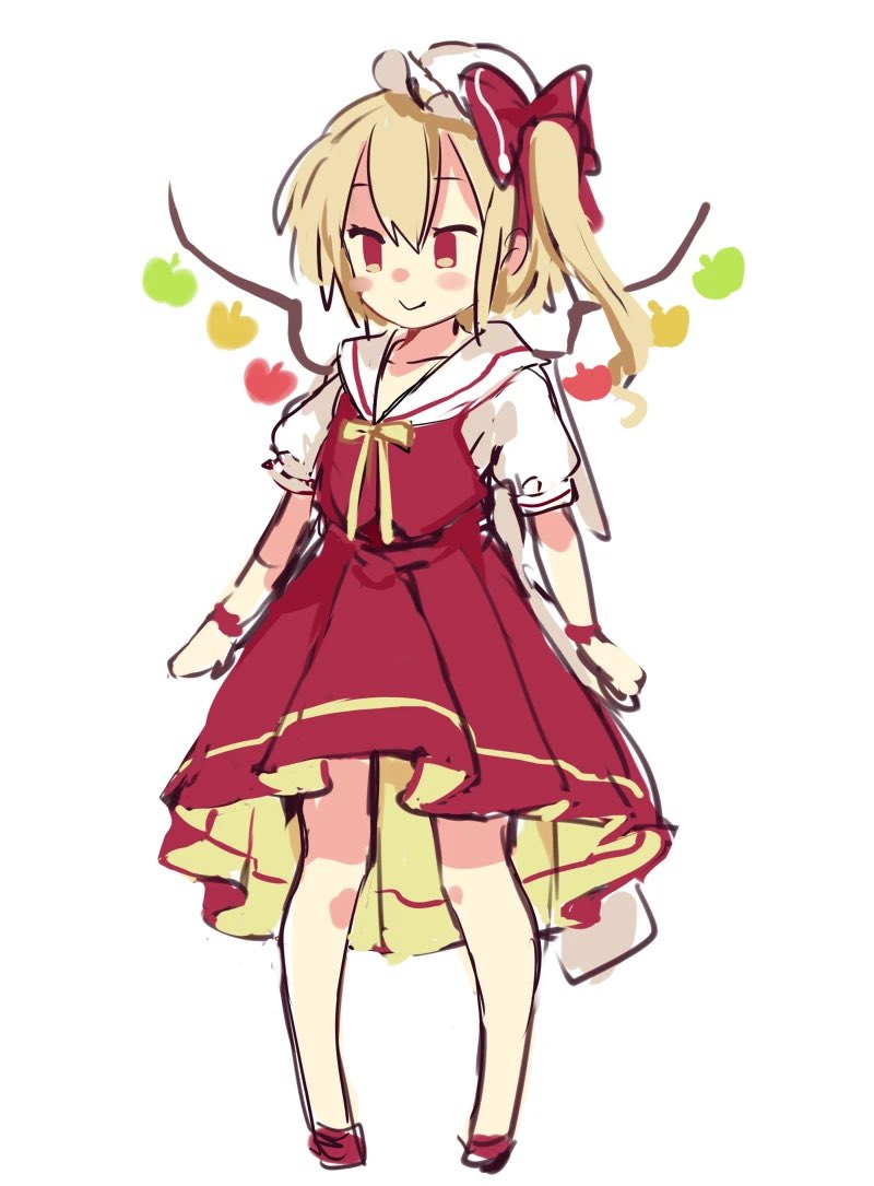 アイデアは気に入ってるのでいつかリメイクしたいフランちゃんの過去落書きたち 