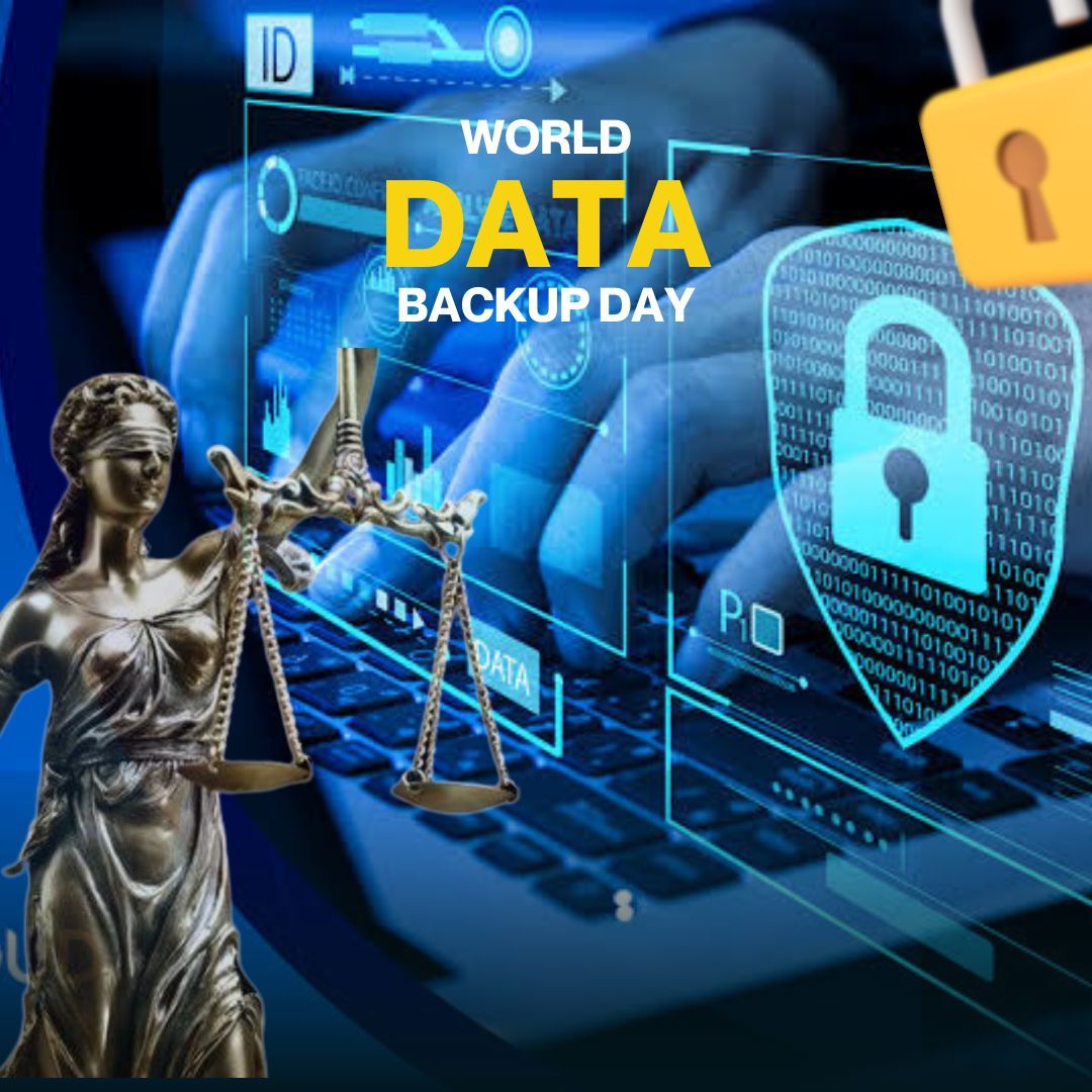 OnJusticeReform's tweet image. March 31st was World Backup Day—a reminder that data security is crucial for justice, governance, and human rights! Nigeria&apos;s judiciary must prioritize data backup to prevent loss, corruption, and inefficiency. #JusticeThroughData #WorldBackupDay