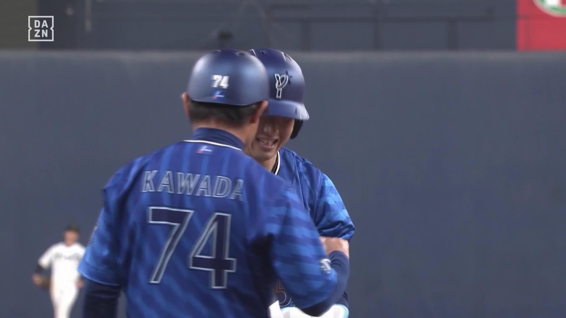 ice 横浜 DeNA BAYSTARS ユニフォーム 山本祐大選手 DeNA 新ビジターユニフォーム発表会 東克樹＆山本祐大が早くも