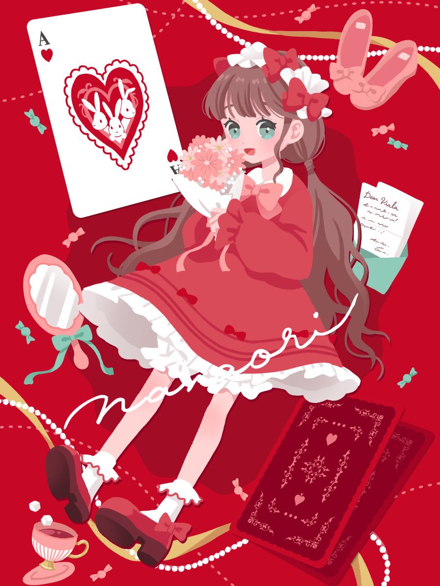 ハートのエース♥️🃏

#イラスト #illustration