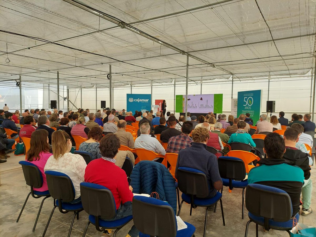 ADNAgroFood's tweet photo. 🌳👩🔬 La Estación Experimental de @Cajamar acoge celebra hoy la XII Jornada Técnica 'EiG. Fomento y mejora del cultivo del #algarrobo' ante la demanda creciente en el sector de la #garrofa
Más Info: https://t.co/xo8OjgMwYD
Somos #EspecialistasAGRO
#ProducciónVegetal #Innovación https://t.co/EMDvgmIIBE