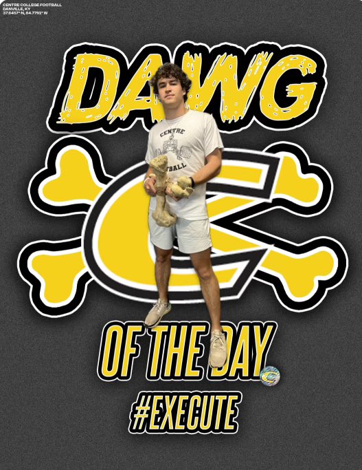 Dawg of the Day from Practice 1

Sr. Safety Ryan Combs!