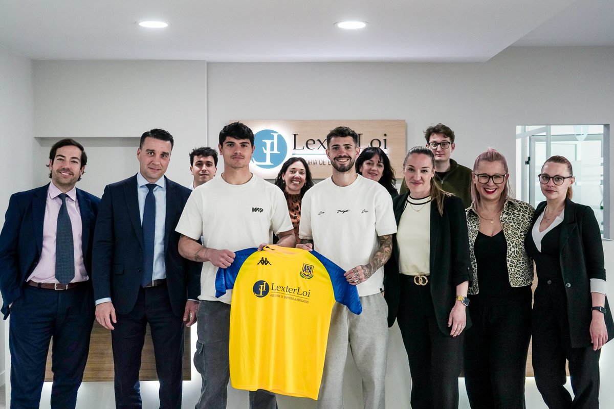 LexterLoi, sponsor principal de nuestro fútbol base, patrocina el Día de la Cantera

La asesoría de empresas y bufete de abogados se posiciona como un pilar fundamental para el futuro del fútbol base de la ciudad

¡Muchas gracias por la confianza! 💛

adalcorcon.com/noticias/lexte…