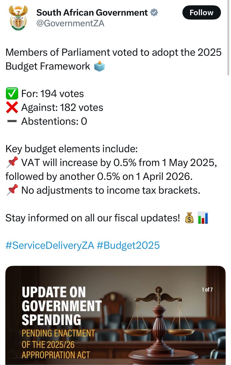 Dear <a href="/GovernmentZA/">South African Government</a> where did this post dissappear to?
#Southafrica wants to know