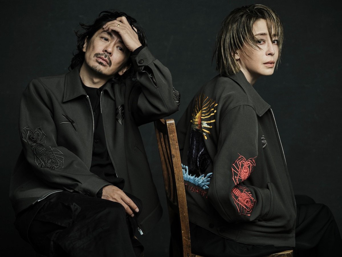 森田剛＆宮沢りえ 夫婦で密着ショット❗️ WILDSIDE YOHJI YAMAMOTO