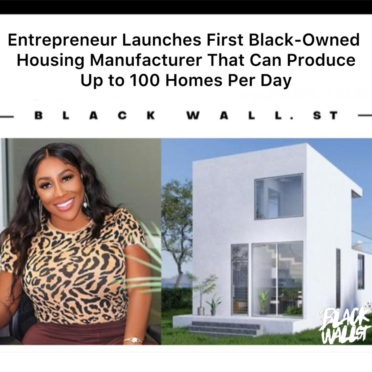 After nearly three years of development, Dr. <a href="/velma_trayham/">Velma Trayham</a> has officially launched @homeaccessamerica, a new modular housing manufacturer that is the first Black-owned company in the United States capable of producing up to 100 homes per day.
