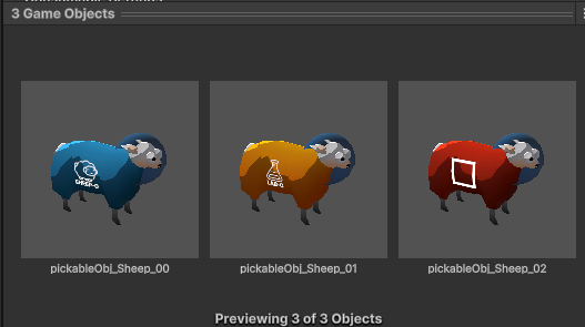 It's time to distinguish those sheep. Every sheep now holds different score value.

#IndieGameDev #gamedev #indiegame