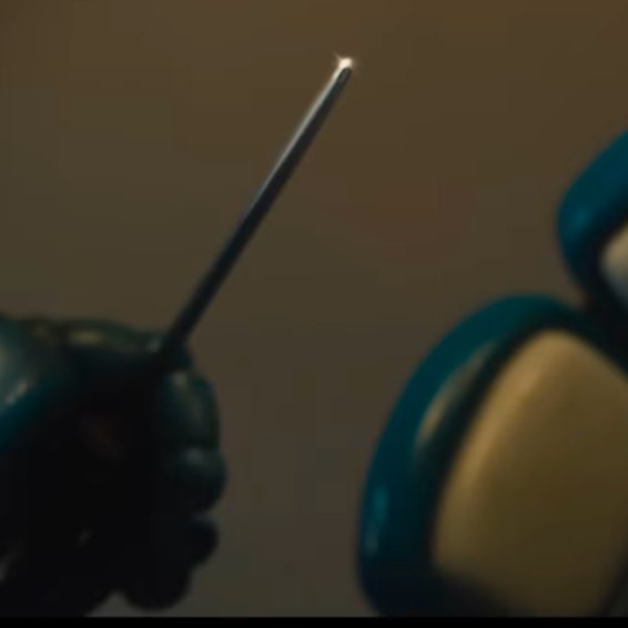 Churchofdecay's tweet photo. I have no stake in FNAF 2 movie lore but I have to throw my hat in the ring for something important. 

Toy Bonnie is not holding a screwdriver or a knitting needle. He is holding a knife sharpening tool.

 I hope this solves the lore 

#FNAF2Movie https://t.co/OhpzaIv3q1
