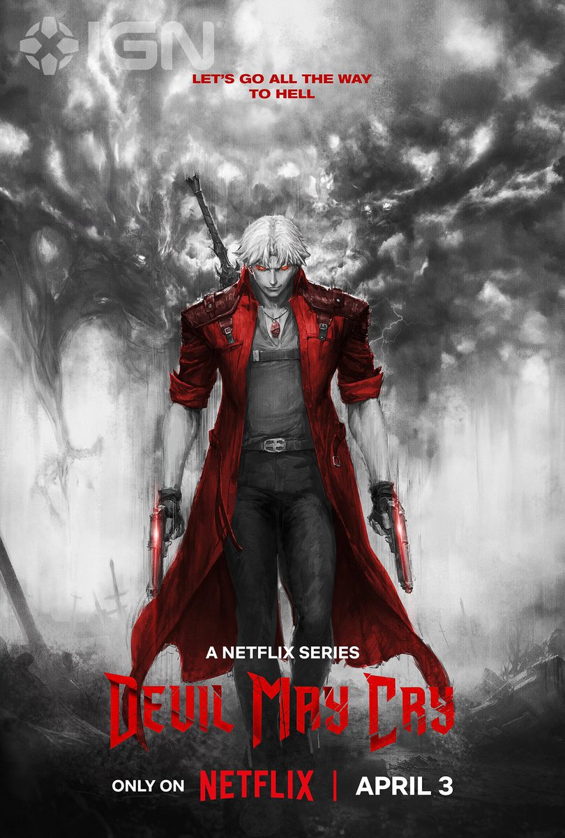 Inku_fr's tweet image. OFFICIEL | L'ANIME DEVIL MAY CRY EST MAINTENANT DISPONIBLE SUR NETFLIX ! 🔫

8 épisodes, bon visionnage ! 🍿