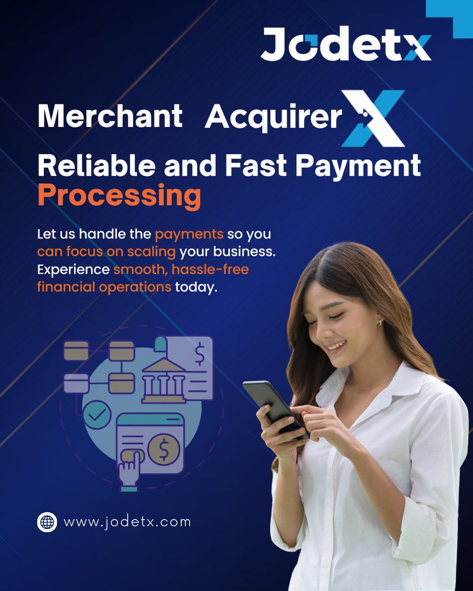Jodetx_tech's tweet image. Leave the payments to us! Merchant Acquirer X offers efficient, hassle-free processing, allowing you to dedicate more time to scaling your business.
.
.
.
#MerchantAcquirerX #EfficientPayments #HassleFreeProcessing #FocusOnGrowth #BusinessSuccess #PaymentSolutions