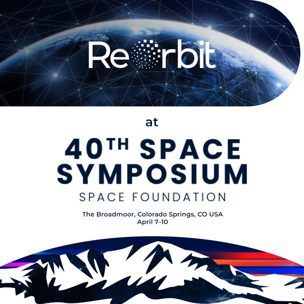 ReOrbit (@reorbitoy) on Twitter photo <a href="/ReOrbitOy/">ReOrbit</a> is excited to be heading to the 40th Space Symposium in Colorado Springs from April 7–10!
If you'd like to set up a meeting during the event, just drop us an email at info@reorbit.space
See you in Colorado Springs!
<a href="/SpaceFoundation/">Space Foundation</a> #40thSpaceSymposium <a href="/ReOrbitOy/">ReOrbit</a> is excited to be heading to the 40th Space Symposium in Colorado Springs from April 7–10!
If you'd like to set up a meeting during the event, just drop us an email at info@reorbit.space
See you in Colorado Springs!
<a href="/SpaceFoundation/">Space Foundation</a> #40thSpaceSymposium