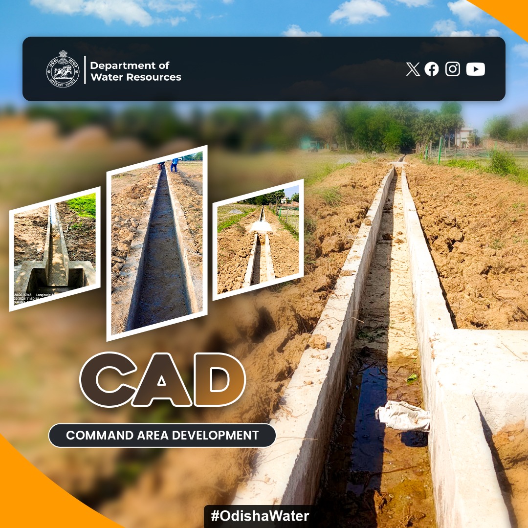 OdishaWater's tweet image. Reconstruction of the old #FieldChannel in Sahana under MDS-2 command, #PuriDistrict completed with 297.1m of lined channel &amp;amp; 6 hydraulic structures. #OdishaWater #Irrigation
@CMO_Odisha @DC_Odisha @_anugarg @IPR_Odisha @OIIPCRA_OCTDMS @OLICLTD @ltd_occ @CE_Megalift @GWDOdisha