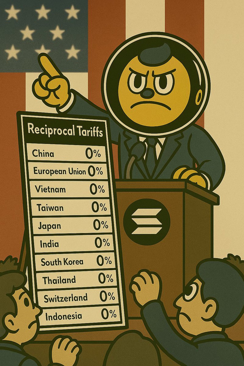 cosmocards's tweet photo. GM Gang

  "in the world I would like..." 

 #sol #solana #nft #degen #kidcosmo $COSMO #trump #TrumpTariffs https://t.co/cD7hm1RkvT