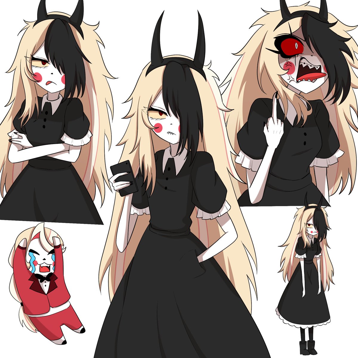 whatca4's tweet image. charlie🌈
#HazbinHotel   #HazbinHotelfanart